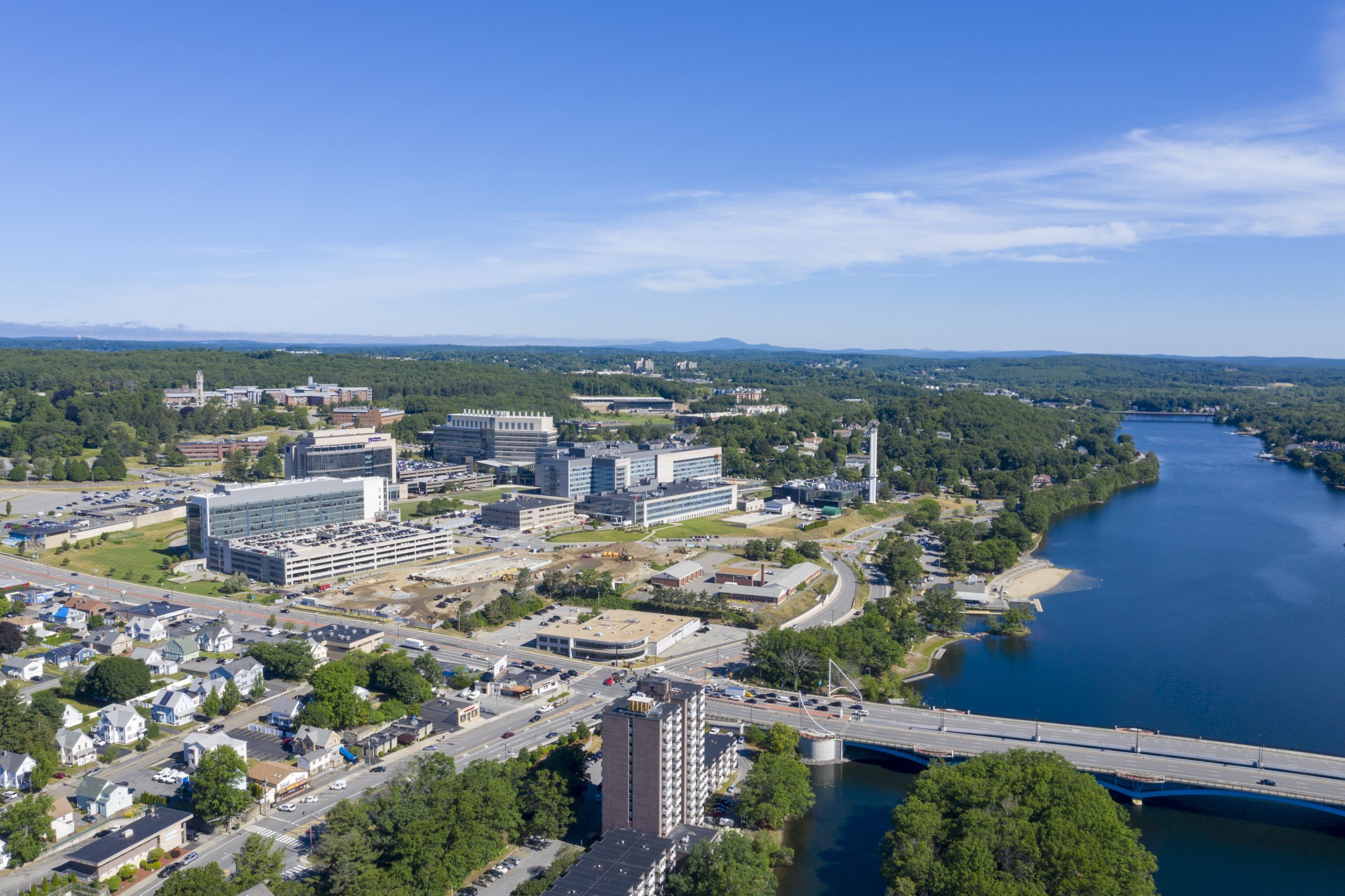 UMass Chan Campus Aerial Photograph