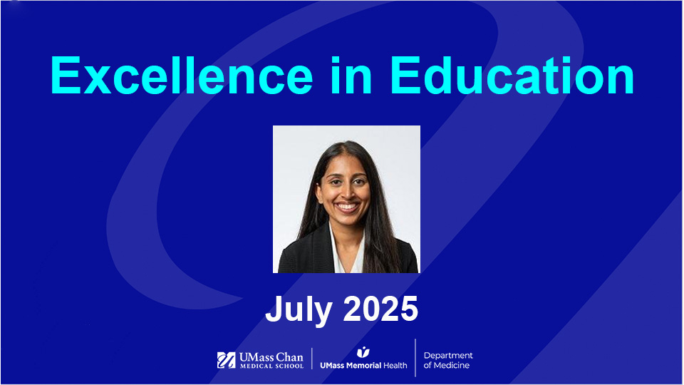  Excellence in Education, July 2025, image of Ami Patel