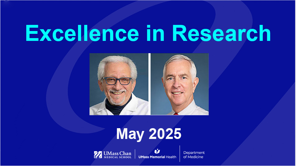  Excellence in Research, May 2025, image of Richard Irwin and Mark Madison