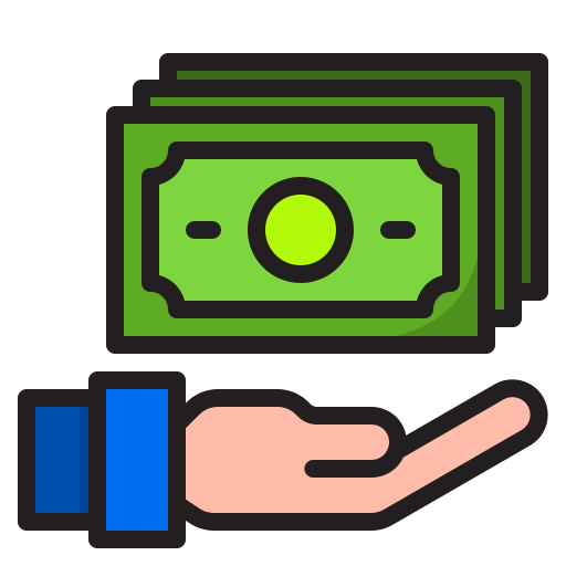 This is an icon representing fees.