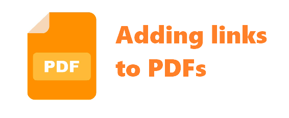 adding links to PDFs
