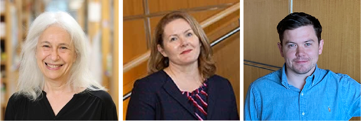 Left to right: Drs. Rothstein, Fitzgerald, and Humphries