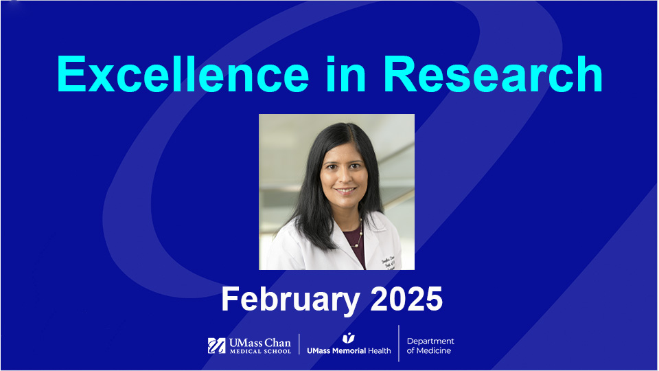  Excellence in Research, February 2025, image of Deepika Devuni, MD