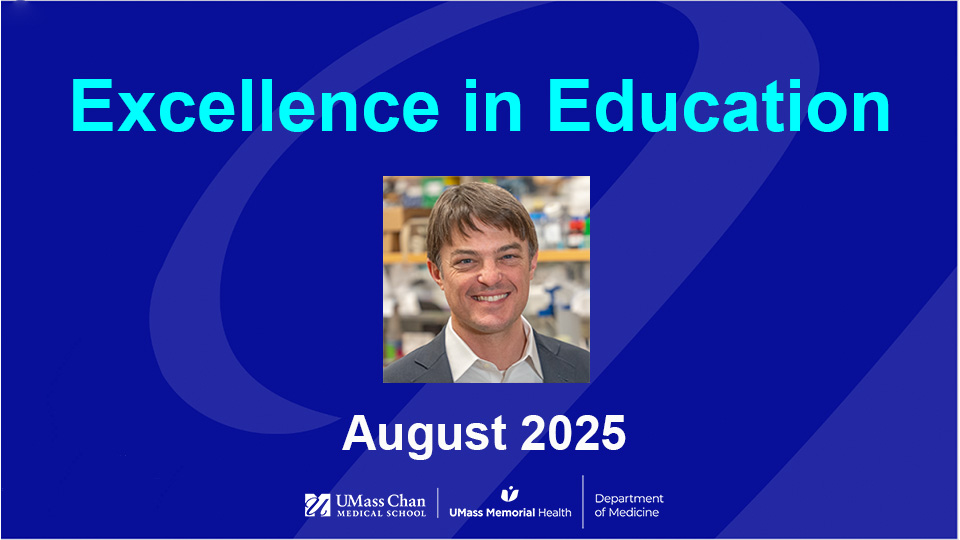  Excellence in Education, August 2025, image of Read Pukkila-Worley, MD