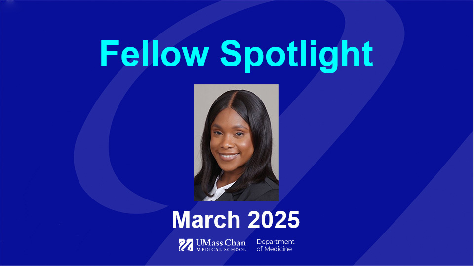  Fellow Spotlight, March 2025, image of Shantel Brissett, MD