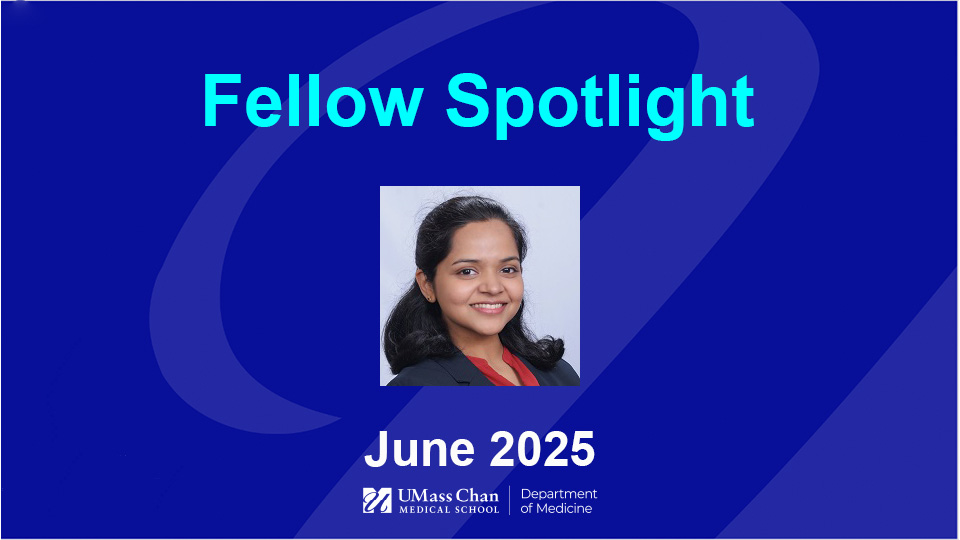  Fellow Spotlight, June 2025, image of Padma Srivoleti, MD