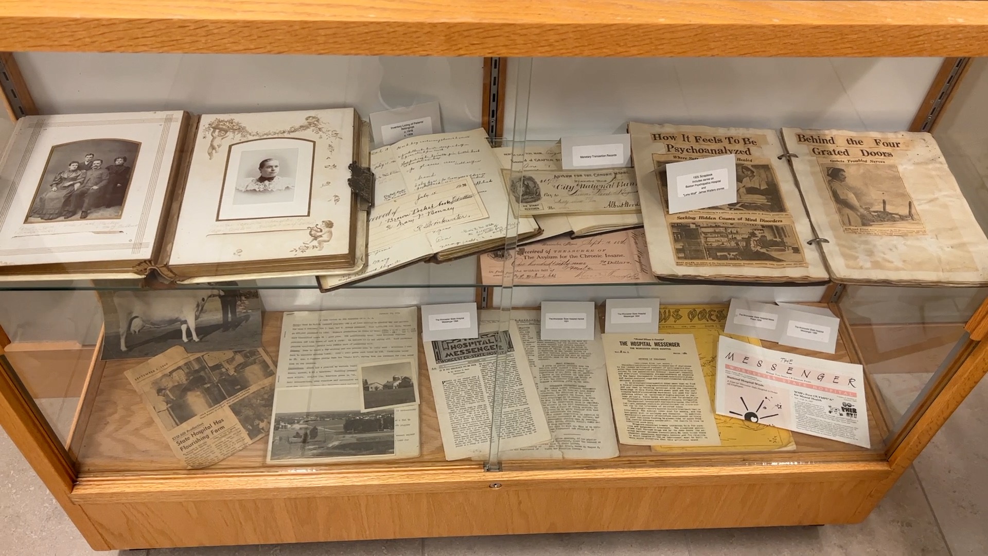 Curio Cabinet at Worcester Recover Center and Hospital 