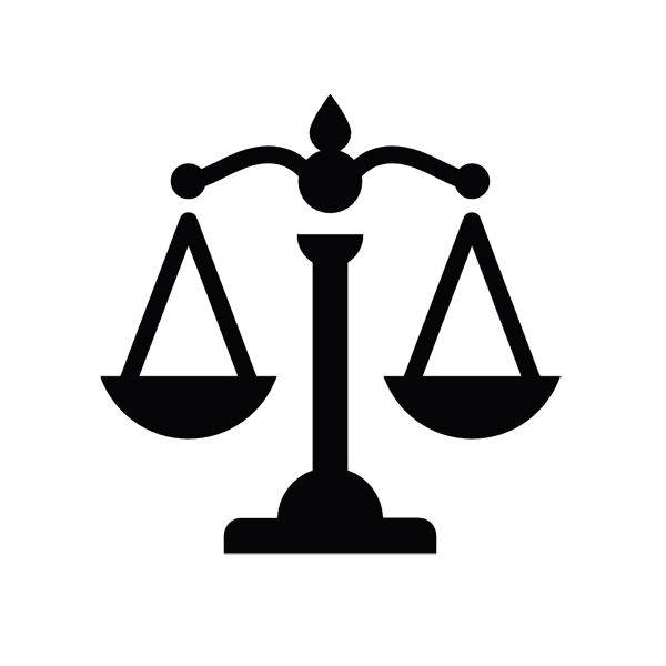 Scales of justice icon