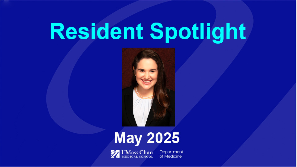  Resident Spotlight, May 2025, image of  Jennifer Trebilcock, MD