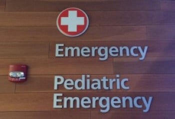 pediatric emergency sign