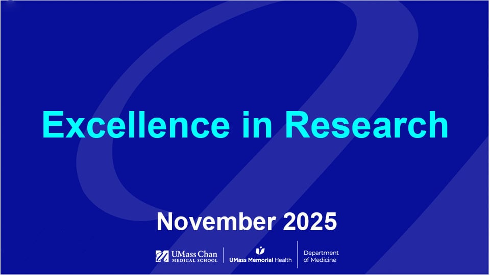  Excellence in Research, November 2025