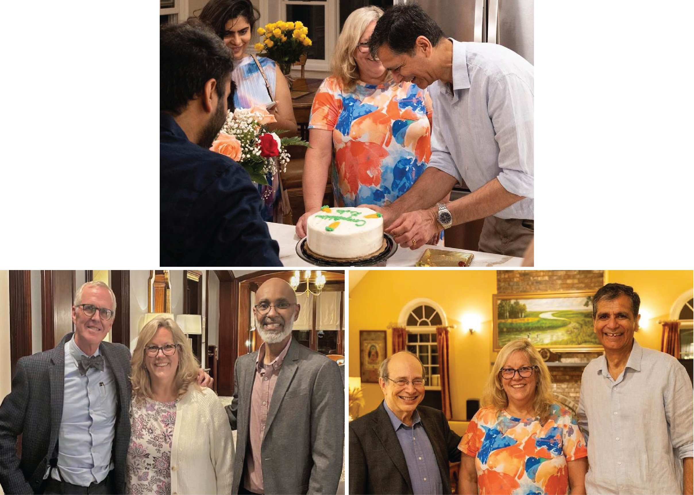 Images from Leslie Domalik's retirement gathering