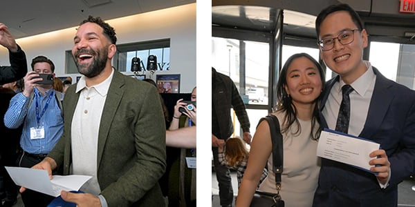 UMass Chan MD-PhD Students at Match Day 2025