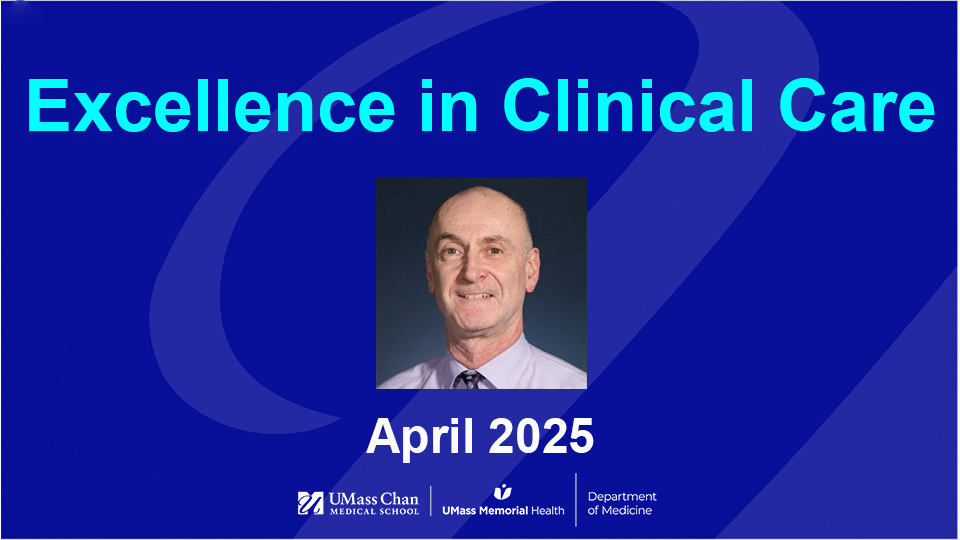  Excellence in Clinical Care, April 2025, image of Nicholas Smyrnios, MD