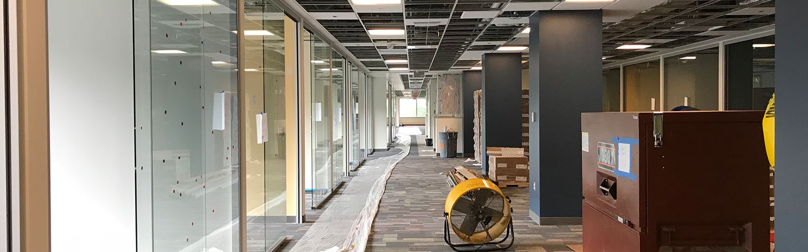 Refurbishing of the medical school building to accommodate the office needs of our faculty