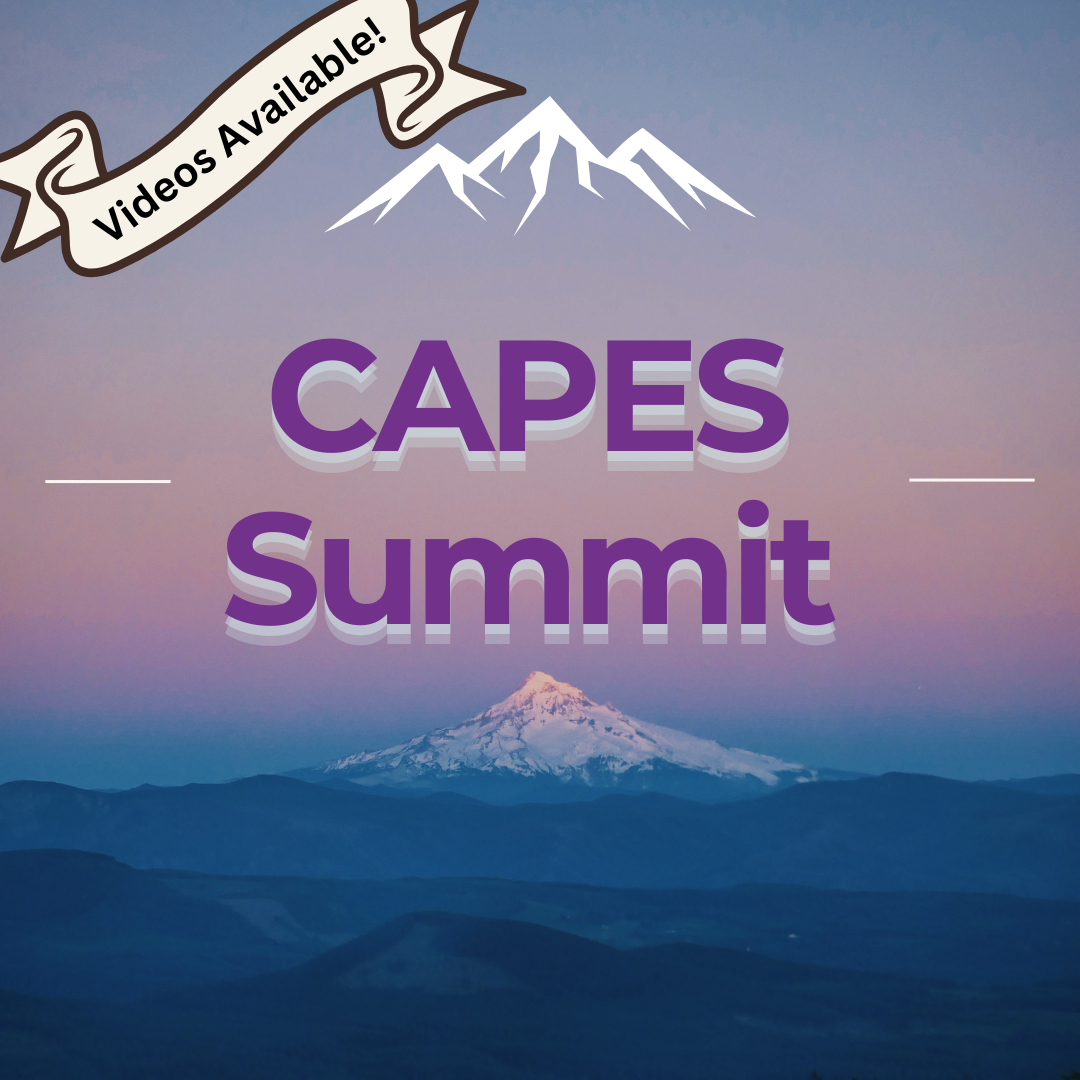 CAPES 2024 Summit Videos Available