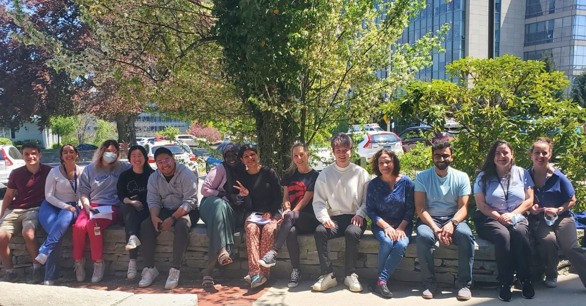 Silvia Corvera lab team photo 2024