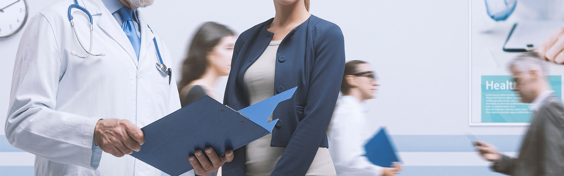 Doctors in hallway