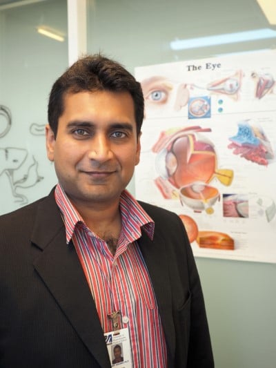 Dr. Khanna to work in collaboration with Ophthotech on developing novel gene therapy for blinding eye diseases