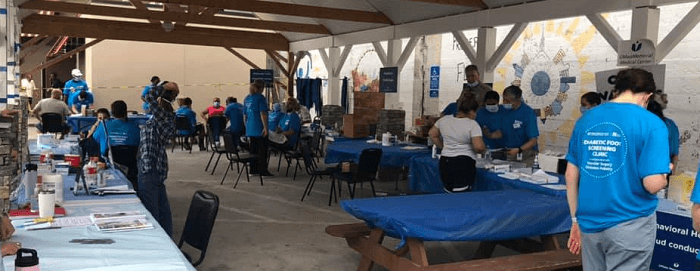 Diabetic Health Clinic Homeless