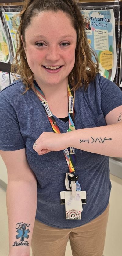 Kayla Gray Diabetic Tattoos