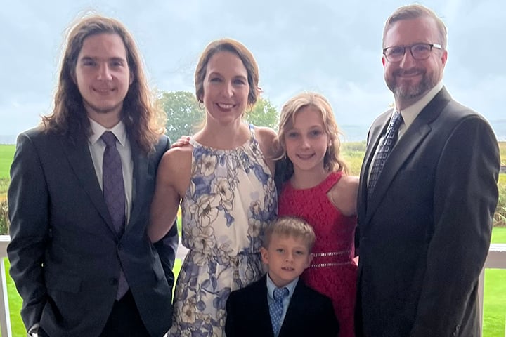 The Moore Simas family