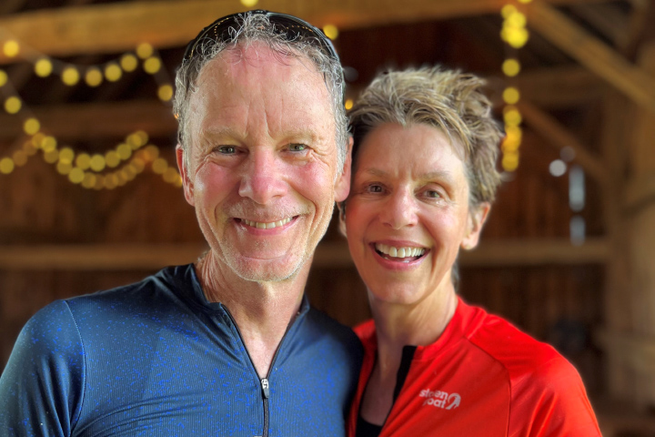 Dan Sullivan, MD’86, MPH, and Anne Melvin