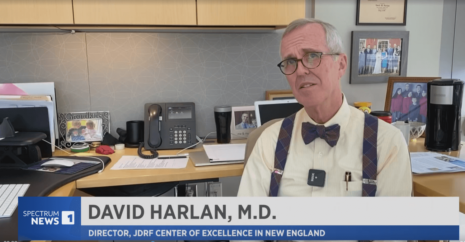 David Harlan, MD Spectrum News JDRF