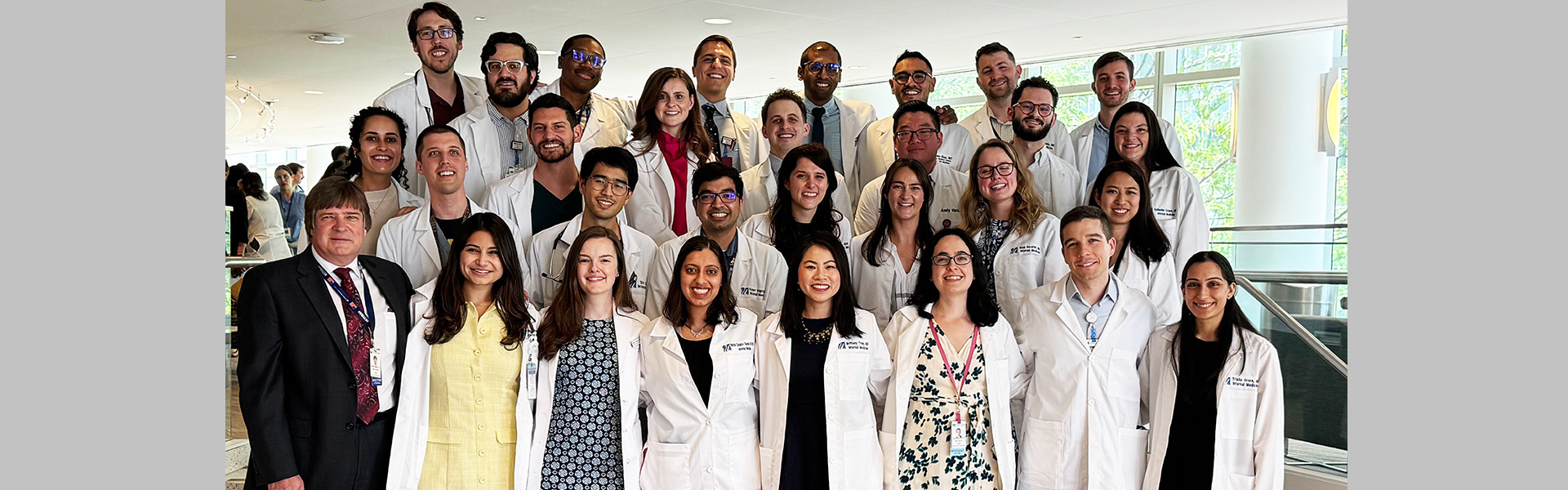 Image of the 2025 Graduating Internal Medicine Residency class