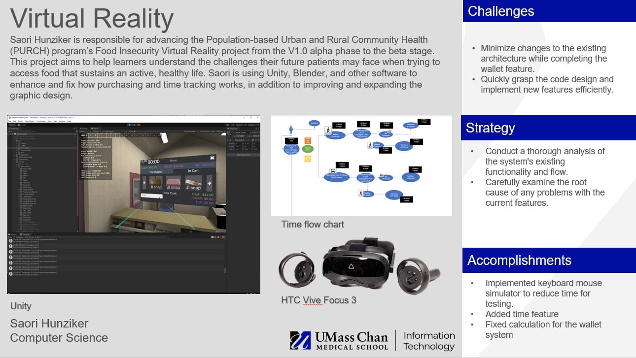 Saori Hunziker Intern Project