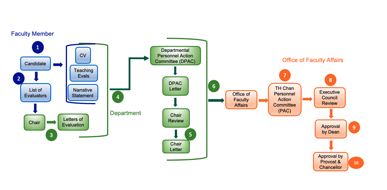 diagram of appointment process