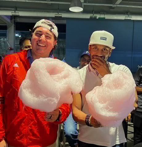 Radiology Chief Residents at WooSox Game