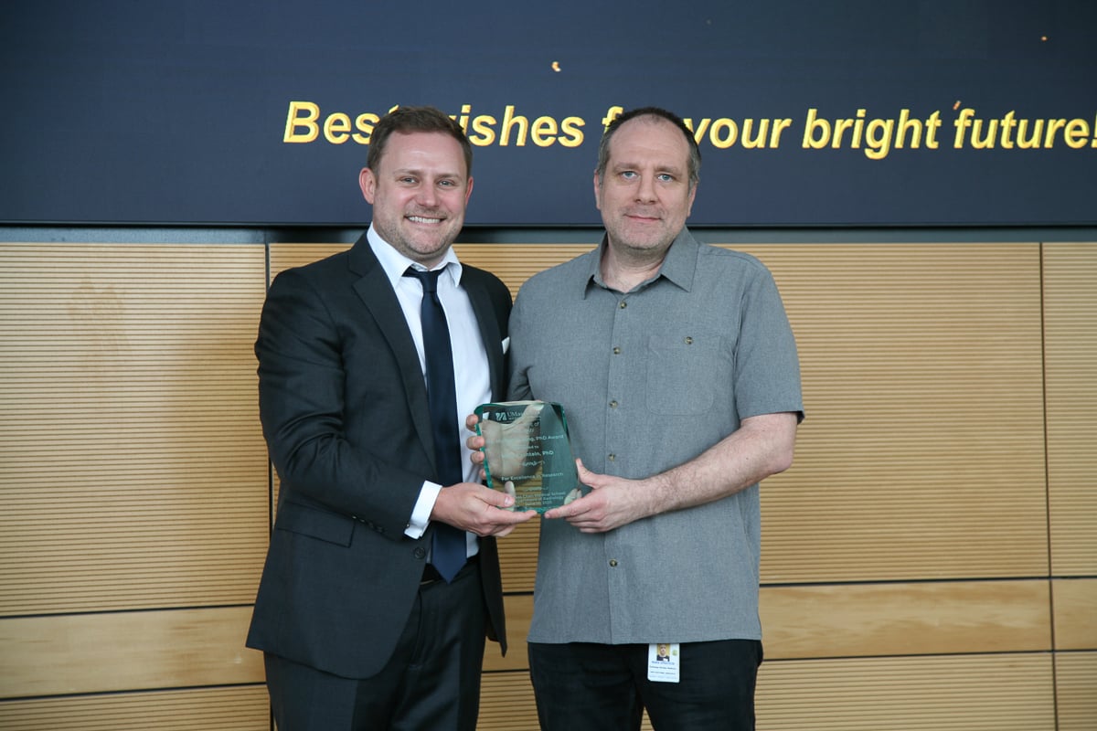 Dr. Mark Epshtein - Michael Smith Award 2025