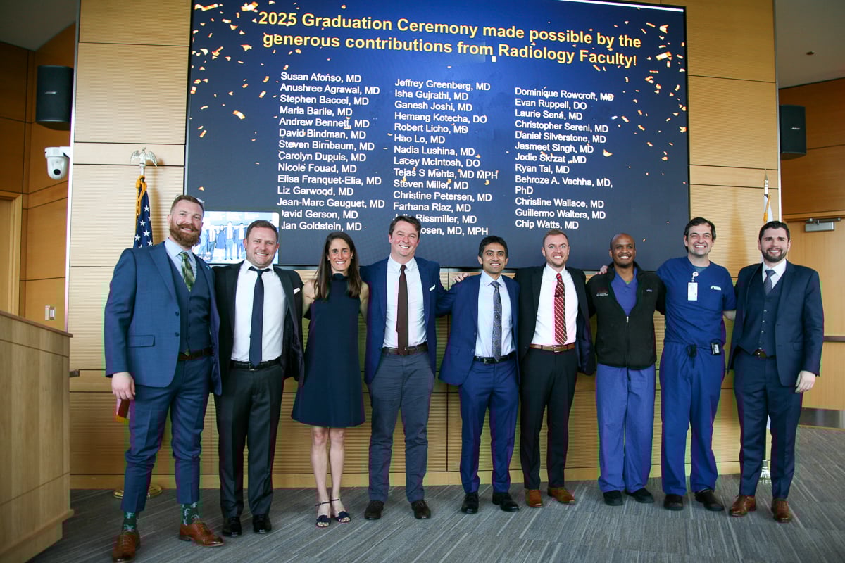 Radiology Graduating Residents