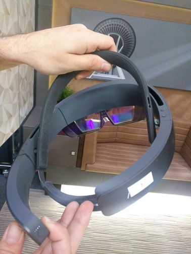 HoloLens headset HoloLens headset