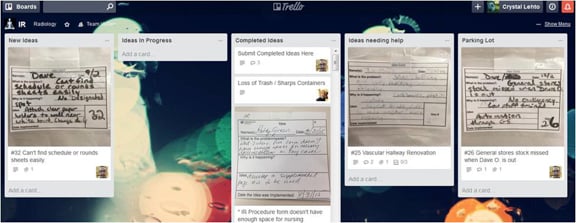 Idea Board Screen Shot Idea Board Screen Shot