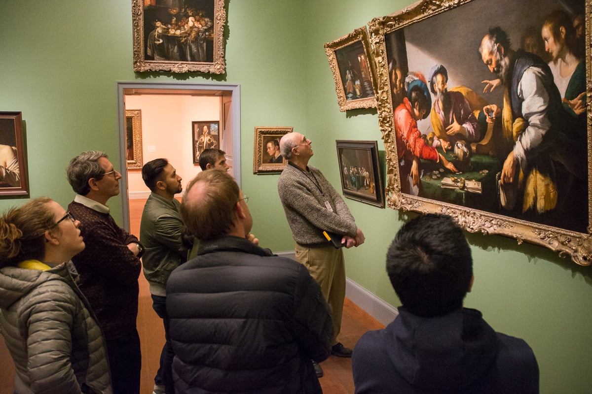 Radiology Residents Observe Art at WAM Radiology Residents Observe Art at WAM