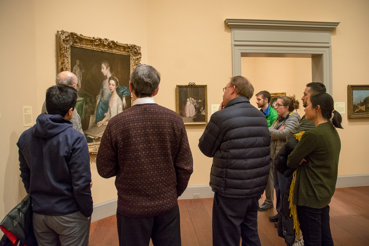 Radiology Residents Observe Art at WAM Radiology Residents Observe Art at WAM