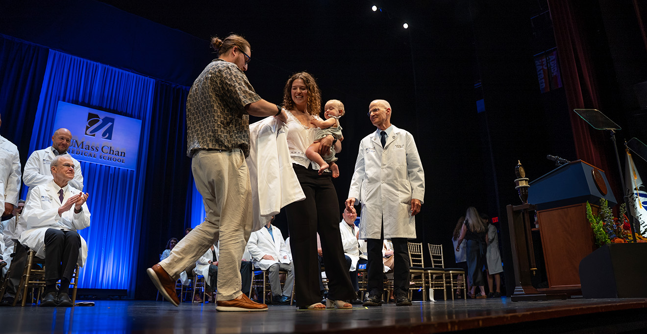 New beginnings celebrated at UMass Chan Medical School White Coat Ceremony for Class of 2029