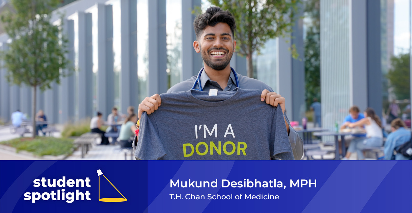 Gift of life: First-year medical student donates stem cells during first week of school