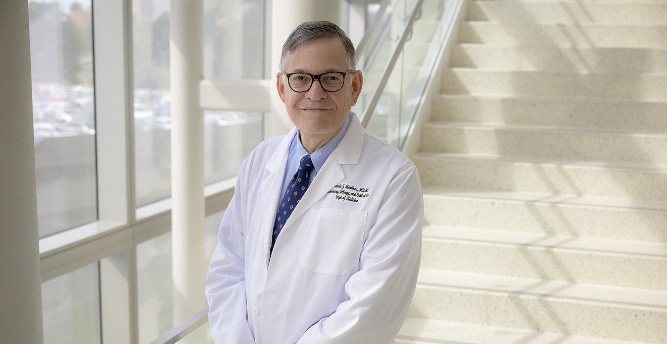 Fernando Martinez leading nationwide DOD clinical study targeting idiopathic pulmonary fibrosis