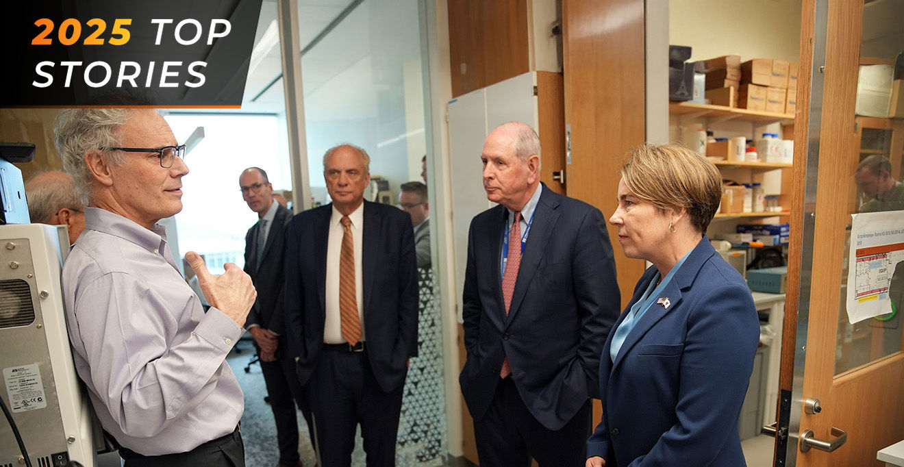 Top story: Amid NIH funding cuts and uncertainty, Gov. Healey says future of science, research in Massachusetts is at stake
