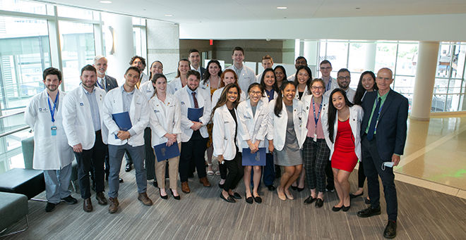 UMass Chan Gold Humanism Honor Society chapter inducts 36