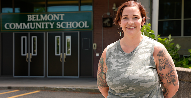 Worcester teachers stock classrooms with support from UMass Chan