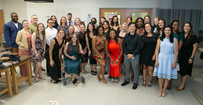 Graduate Entry Pathway pinning ceremony welcomes 33 nurses to UMass Chan