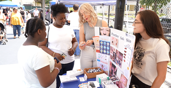 T.H. Chan School of Medicine students share ‘Sun Safe’ skin information across Worcester
