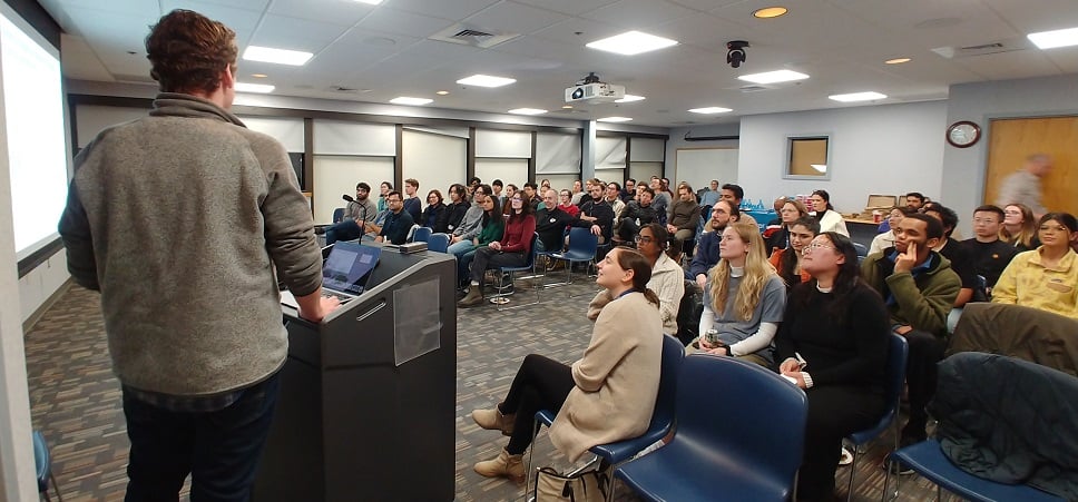 Baker December Conference Audience