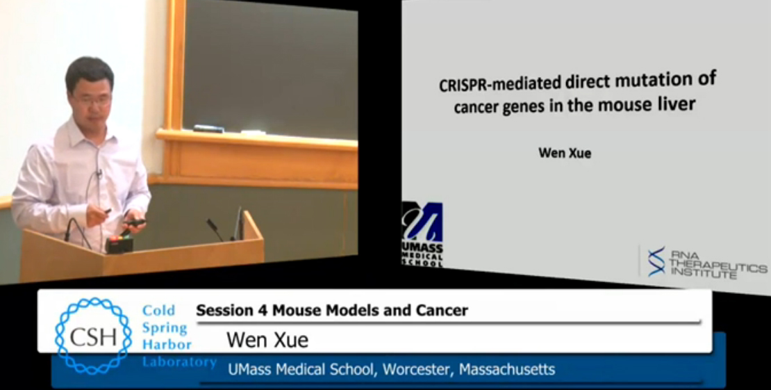 CSHL CRISPR meeting cancer mouse model CSHL CRISPR meeting cancer mouse model