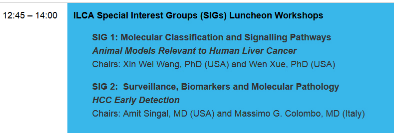 ILCA meeting on CRISPR liver cancer ILCA meeting on CRISPR liver cancer