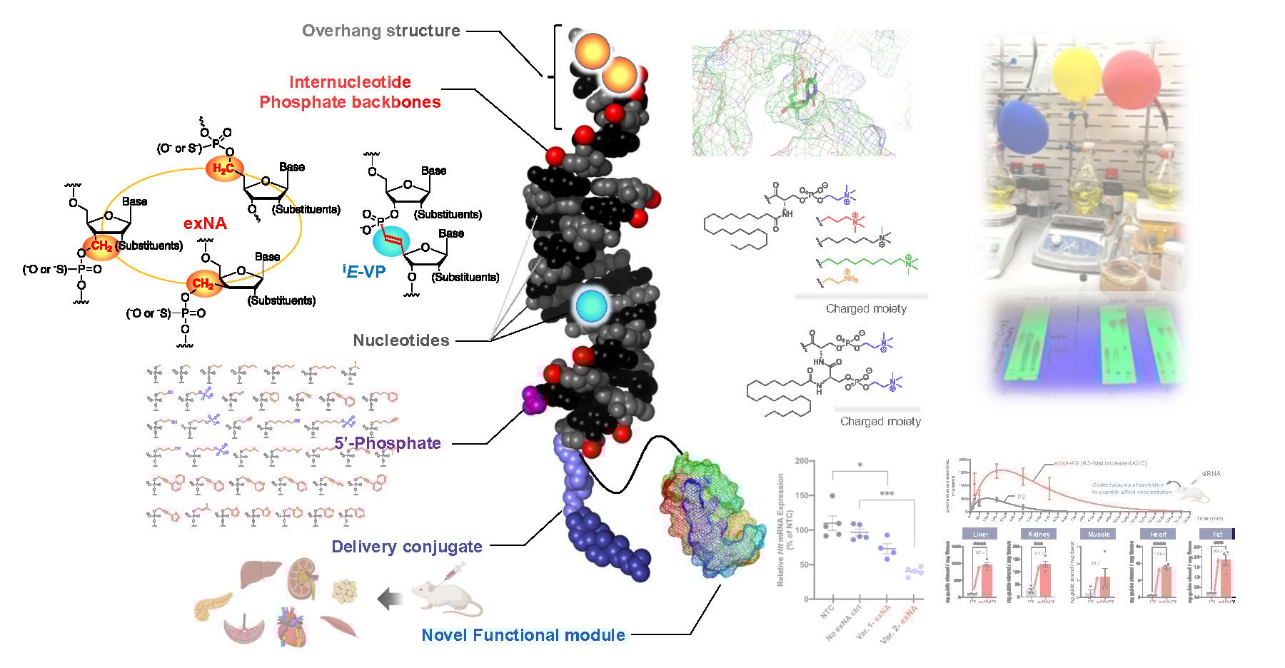 Research overview graphic of chemistry